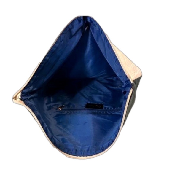 New Giannini Black and White Fold Over Clutch - Picture 5 of 6